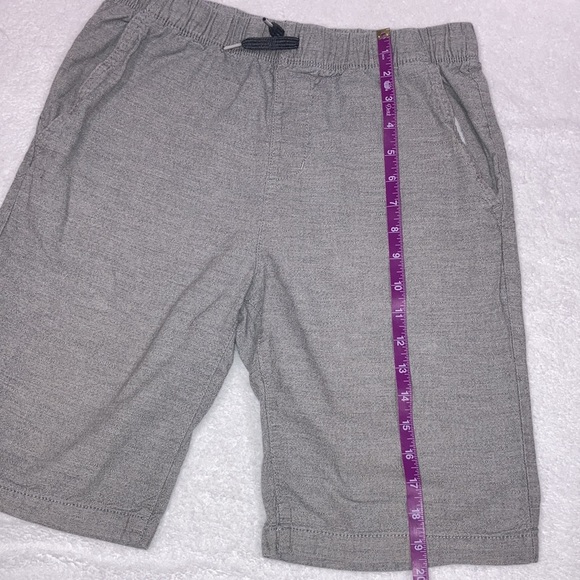 Old navy boys grey elastic waist drawstring shorts xxl 18 - Picture 2 of 6